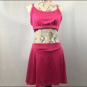 Pink & orange adorable tennis set